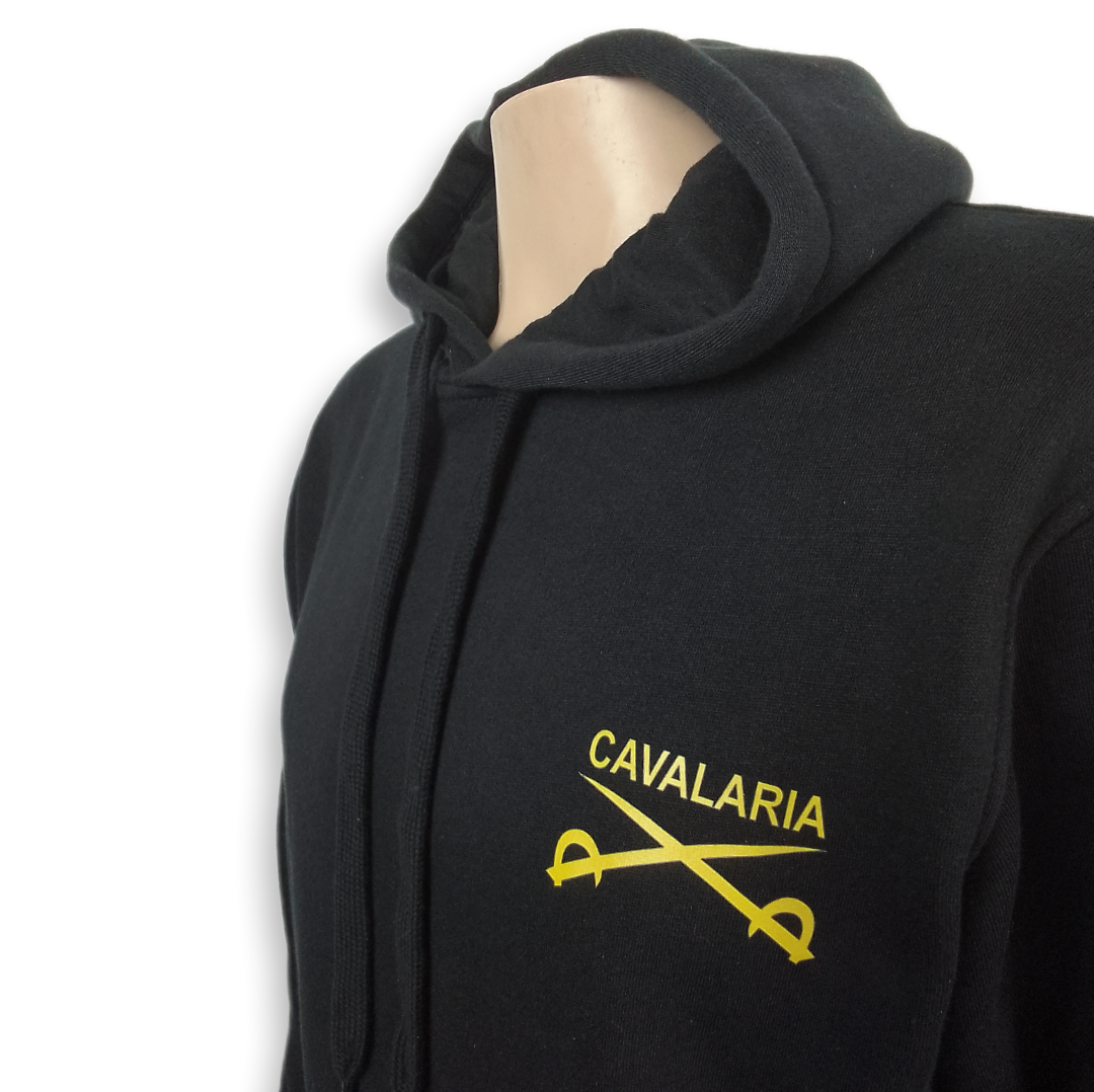 Camisola / Hoodie com capuz Cavalaria