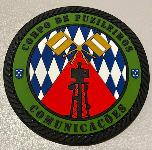 Patch Corpo de Fuzileiros - Comunicações (pvc/borracha)