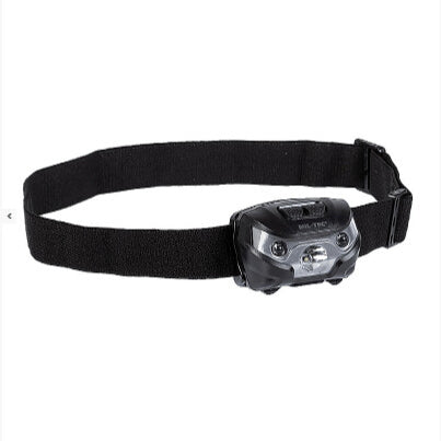 MilTec Headlamp, Black (CREE XPE)