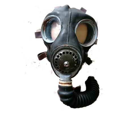 Máscara de Gás da 2ª Guerra Mundial WWII