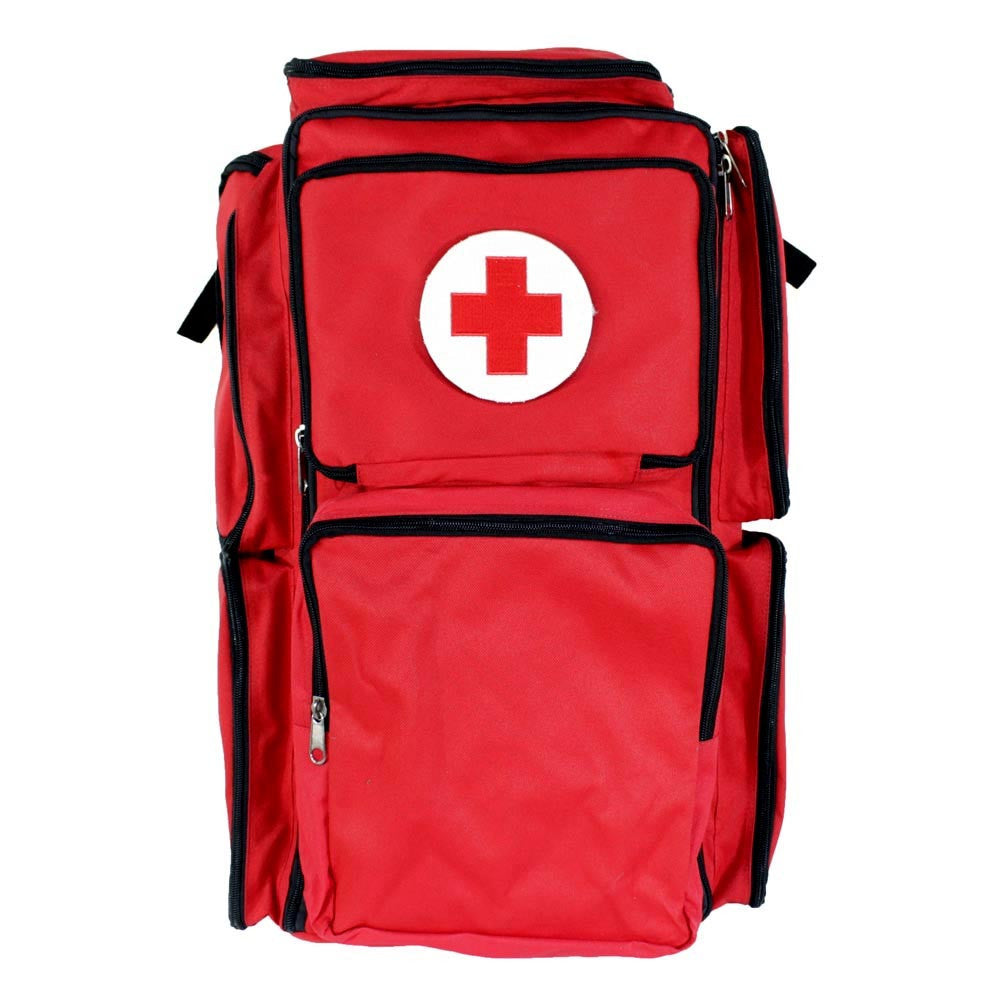 First aid backpack