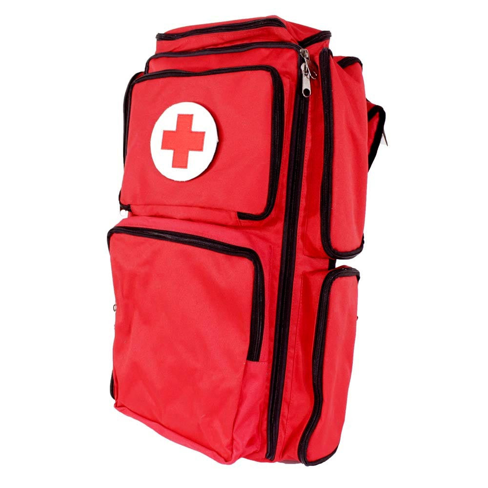 First aid backpack