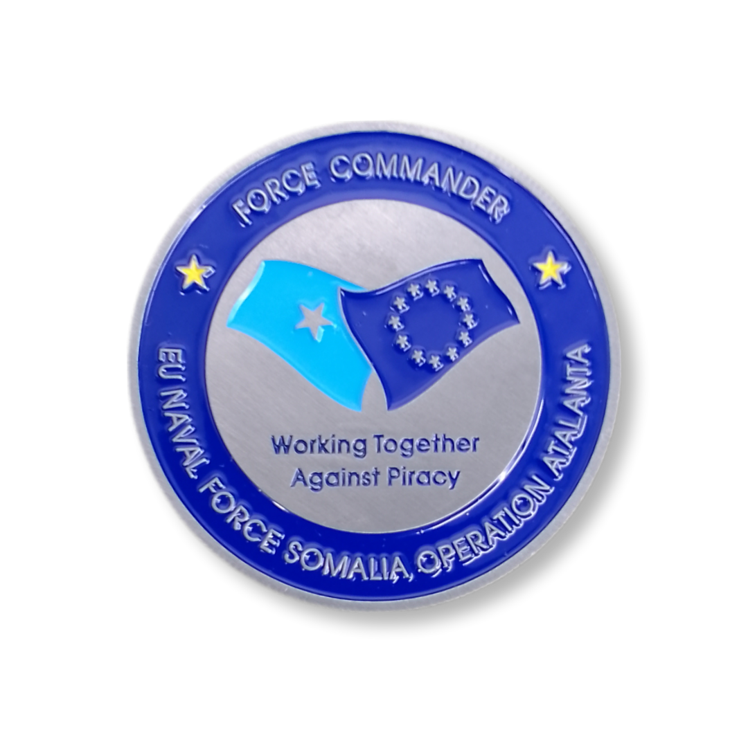 Medalha / moeda da EU NAVFOR - Somalia