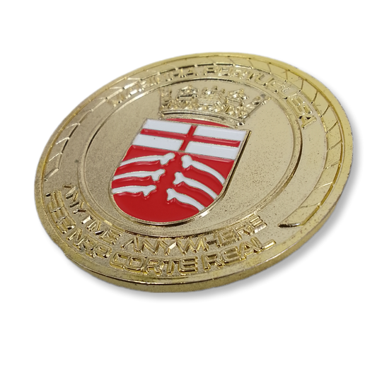 Medalha / moeda NRP Corte Real - F332