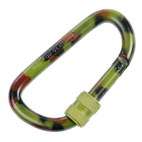 Carabiner with Safety Clasp