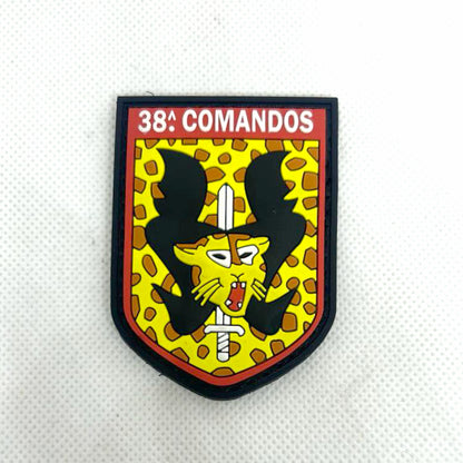 Patch 38 Comandos - CMDs (pvc/borracha)