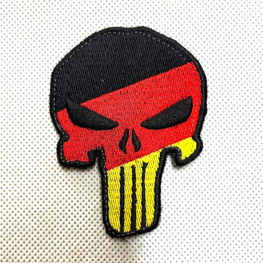 Patch Caveira Alemanha - Trincheira Militar