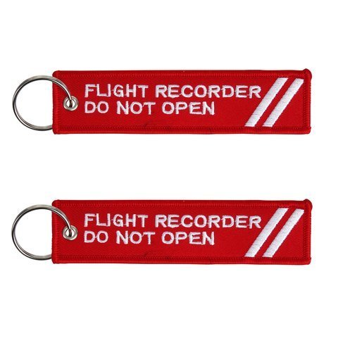 Flight Recorder Keychain