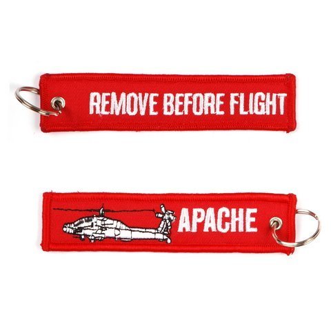 Apache Helicopter Keyring