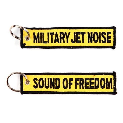 Milatary jet Noise keychain