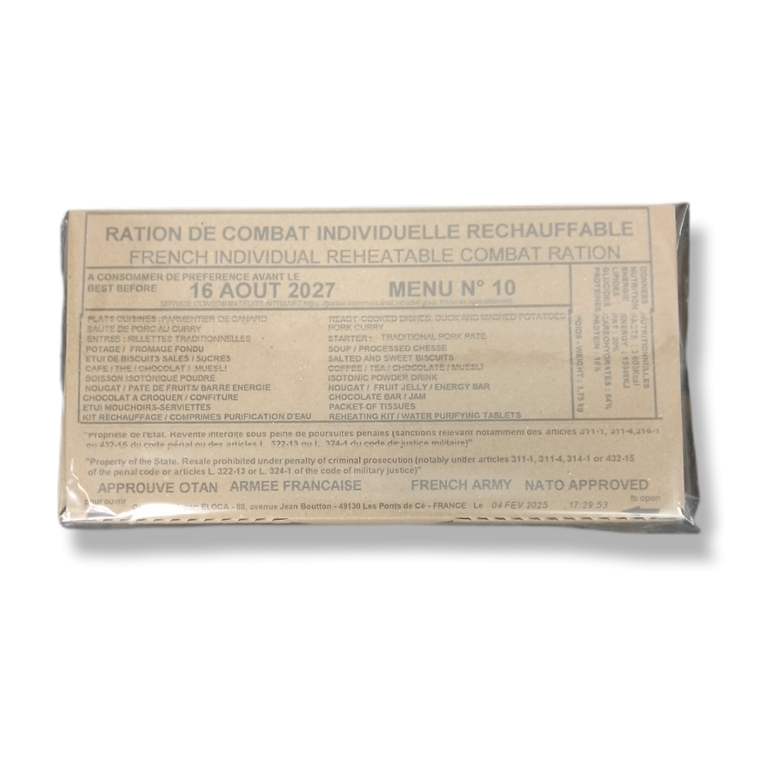 Ração de combate francesa