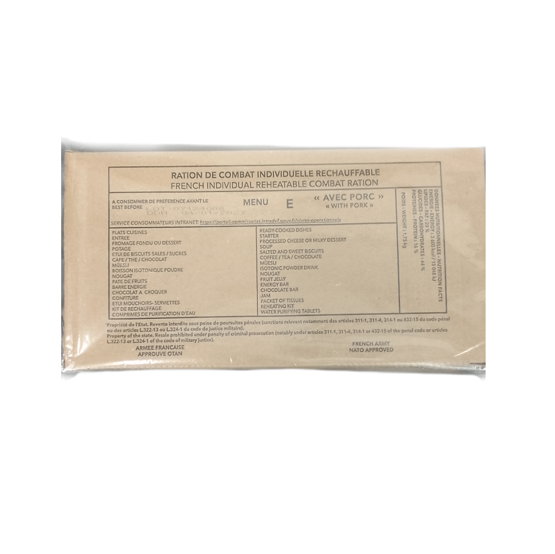 Ração de combate francesa