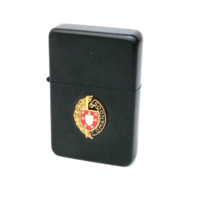 Isqueiro tipo Zippo preto Comandos