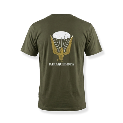 Parachutist T-shirt - "Sweat Saves Blood"
