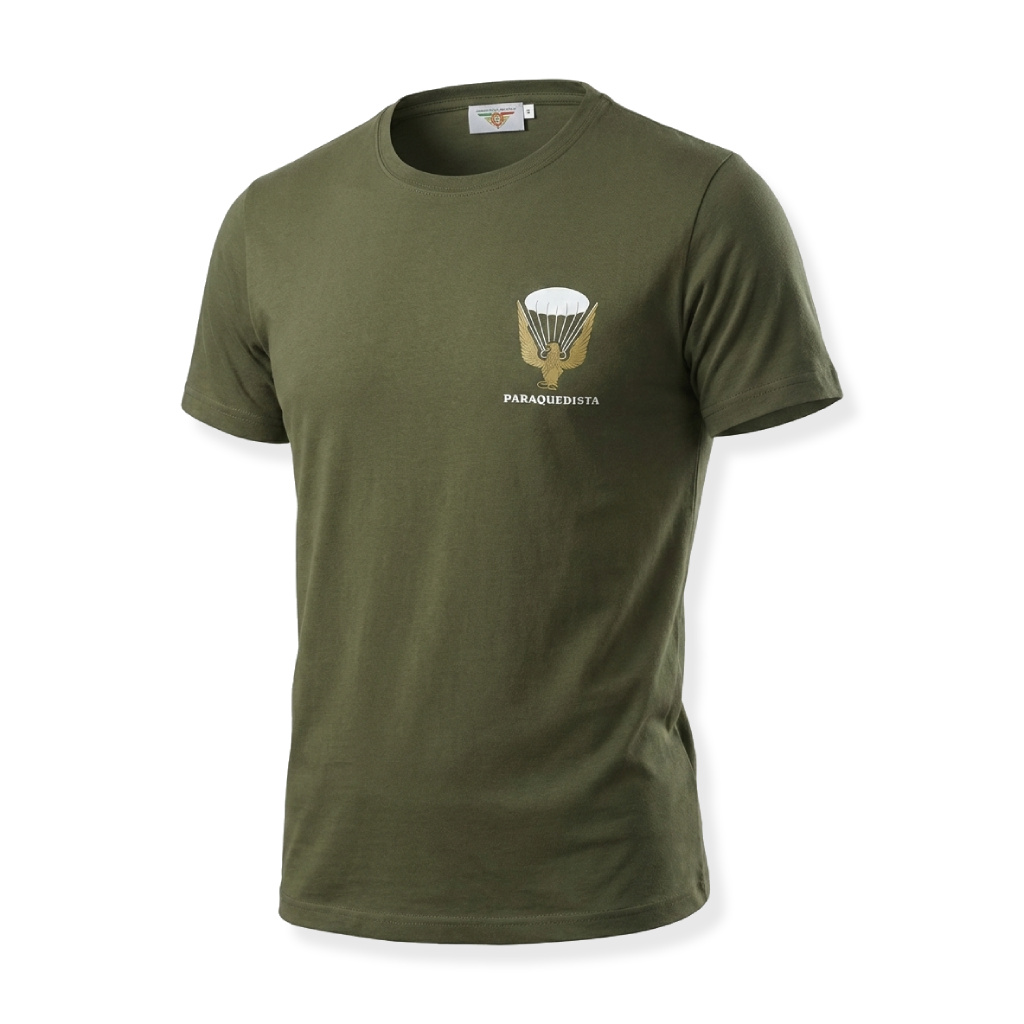 Parachutist T-shirt - "Sweat Saves Blood"