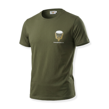 Parachutist T-shirt - "Sweat Saves Blood"