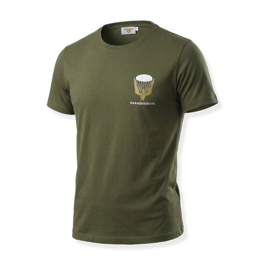 Parachutist T-shirt - "Sweat Saves Blood"