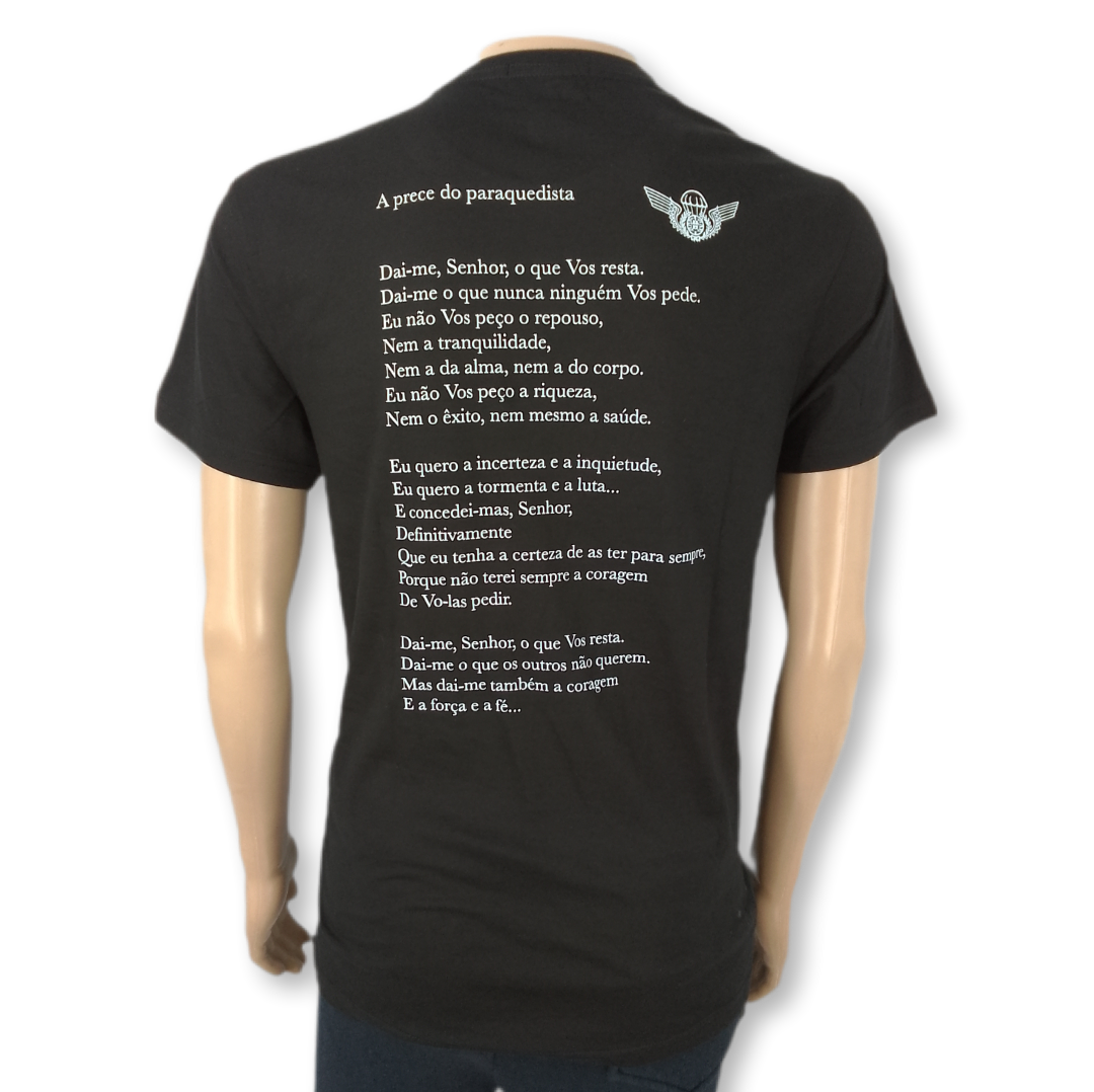 T-shirt a Prece do Paraquedista