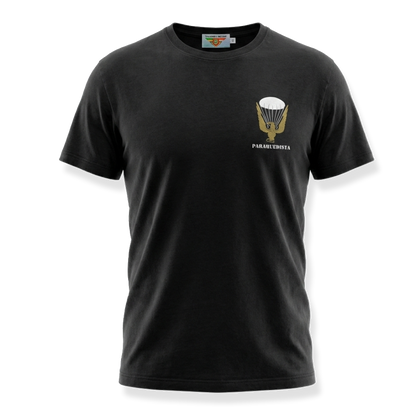 Parachutist T-shirt - "Sweat Saves Blood"