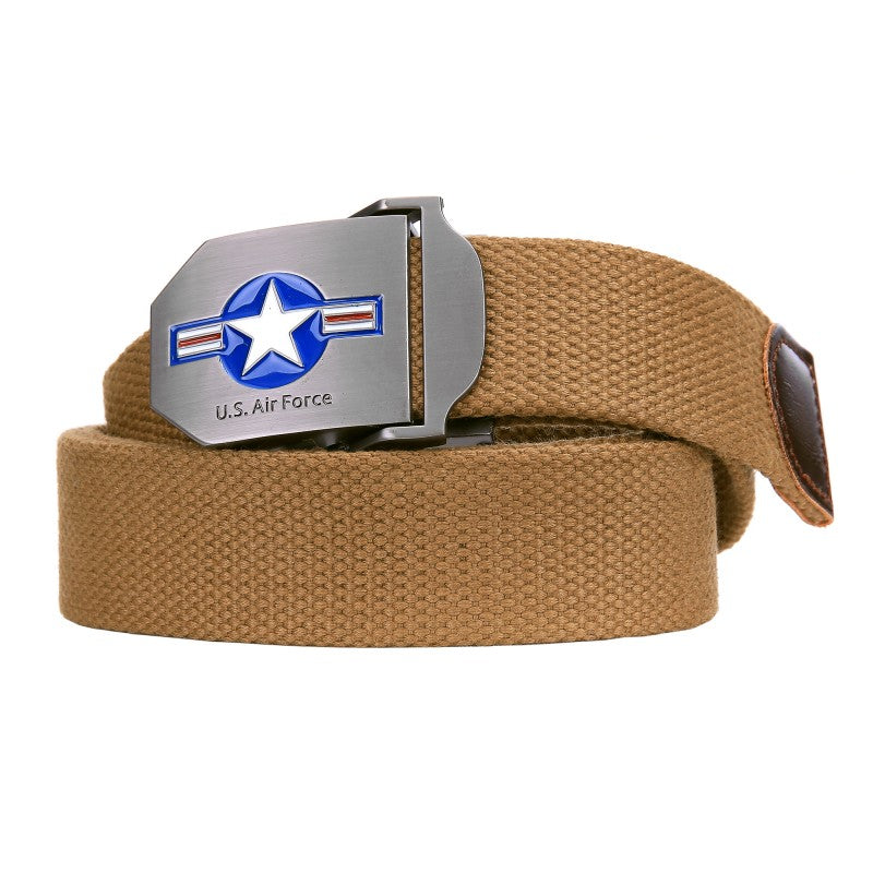 US Air Force Leather Trim Belt