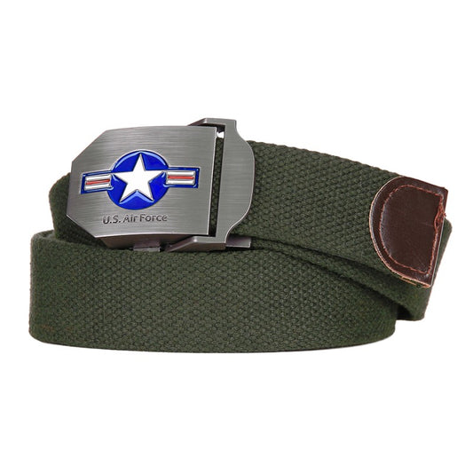 US Air Force Leather Trim Belt