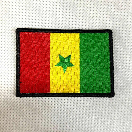 Bandeira Senegal, 7x4,5cm