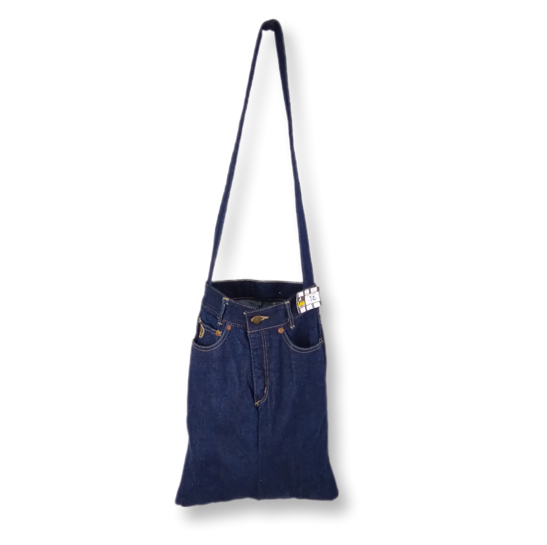 "Denim" long shoulder strap bag / suitcase