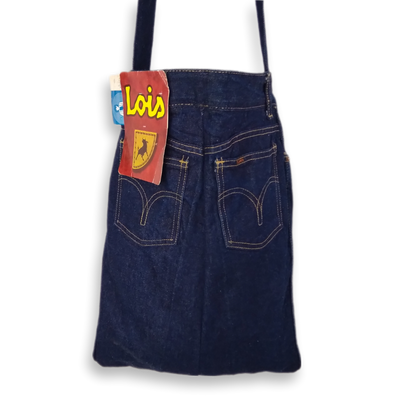 "Denim" long shoulder strap bag / suitcase