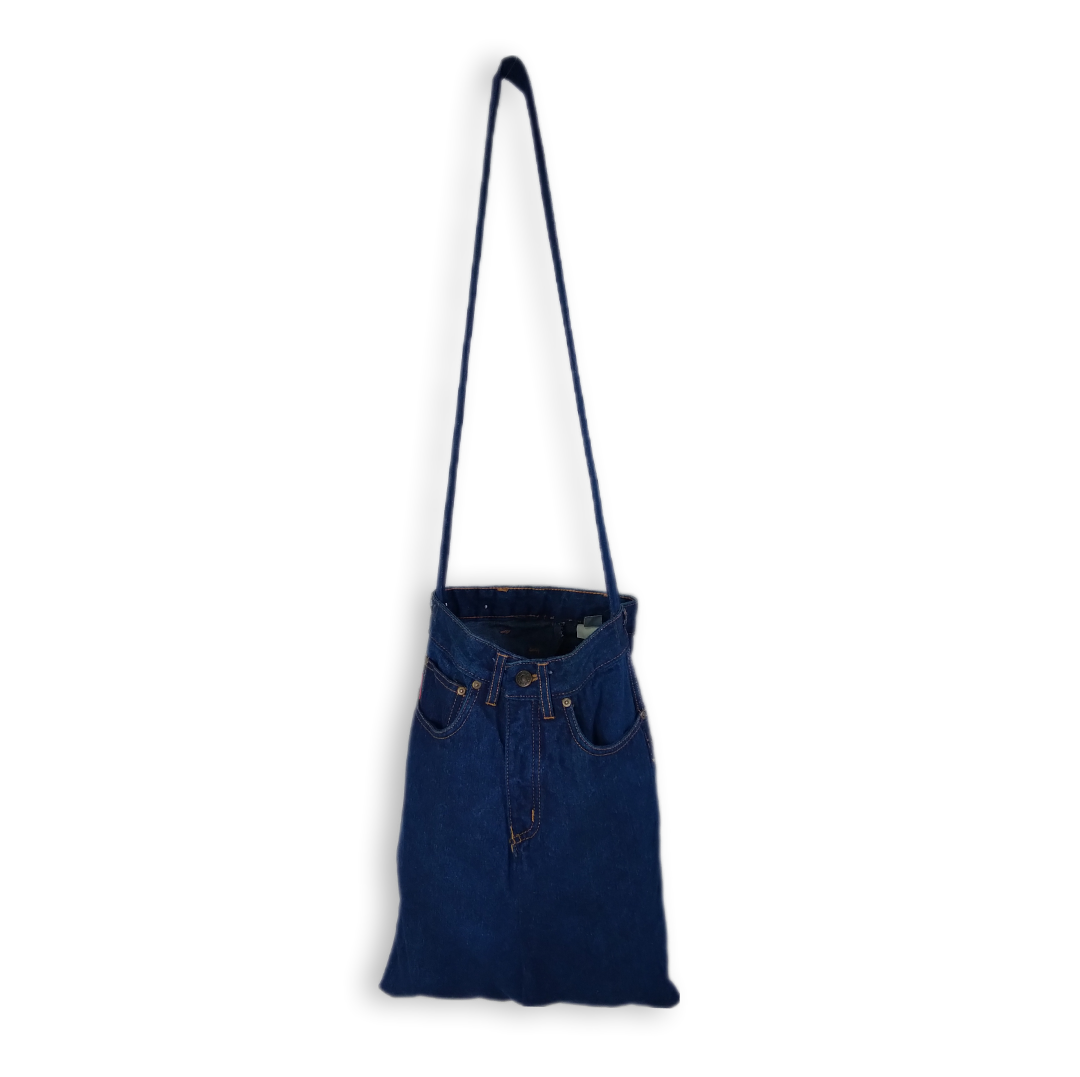 "Denim" long shoulder strap bag / suitcase