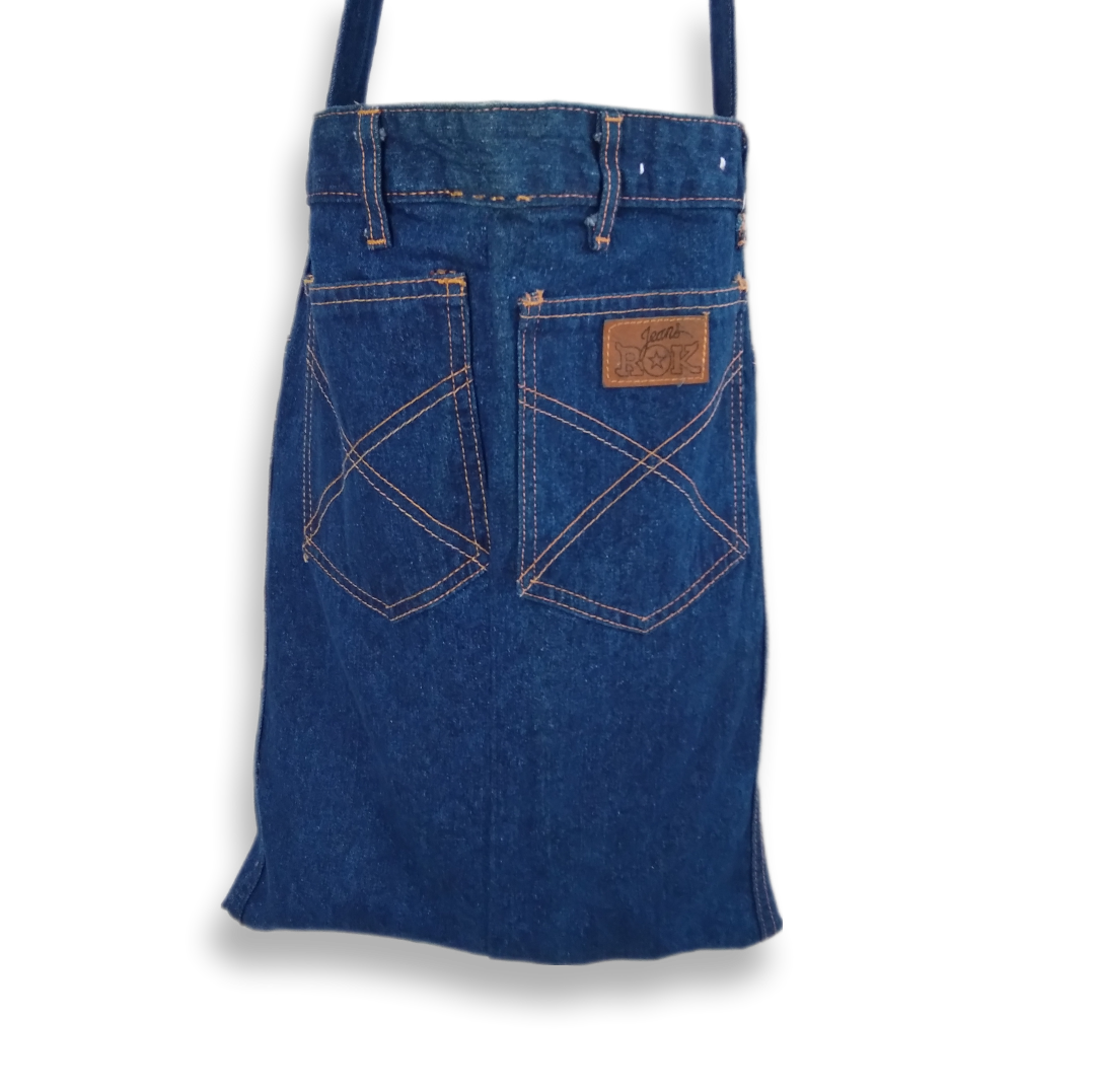 Bolso/maleta con bandolera larga "Denim"