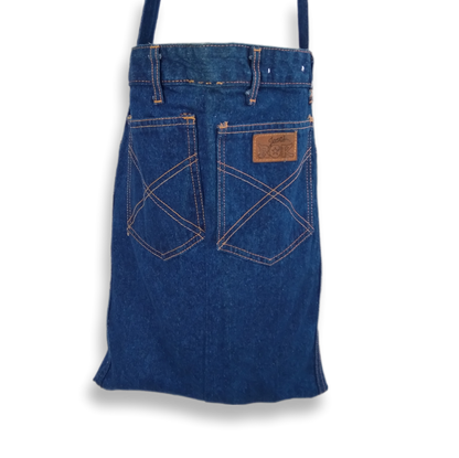 Bolso/maleta con bandolera larga "Denim"