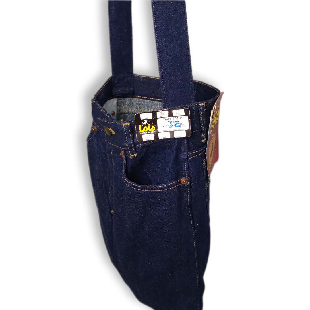 Bolso/maleta con bandolera larga "Denim"