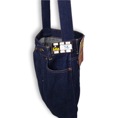 Bolso/maleta con bandolera larga "Denim"