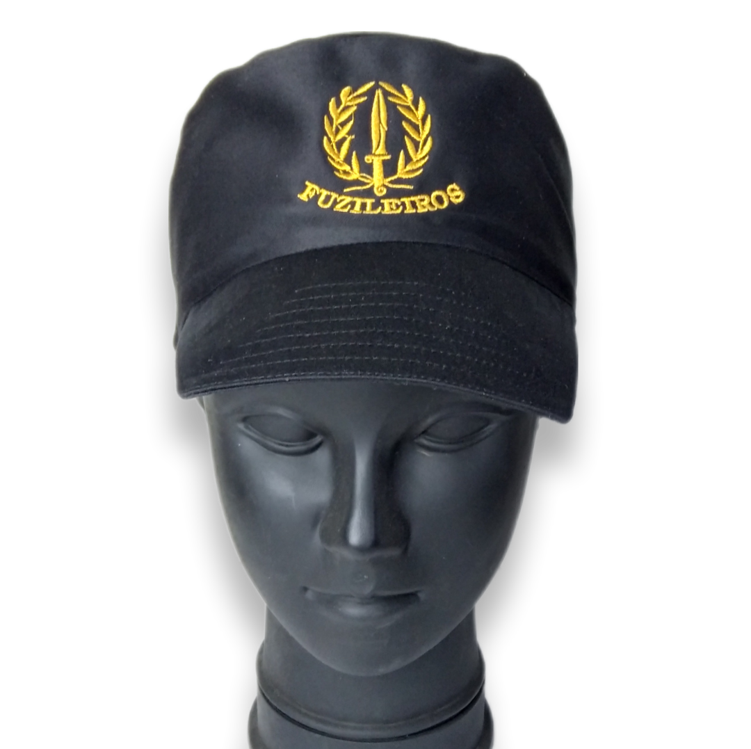 Black Cuban Marine Cap