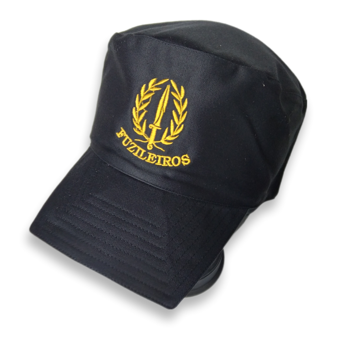 Black Cuban Marine Cap