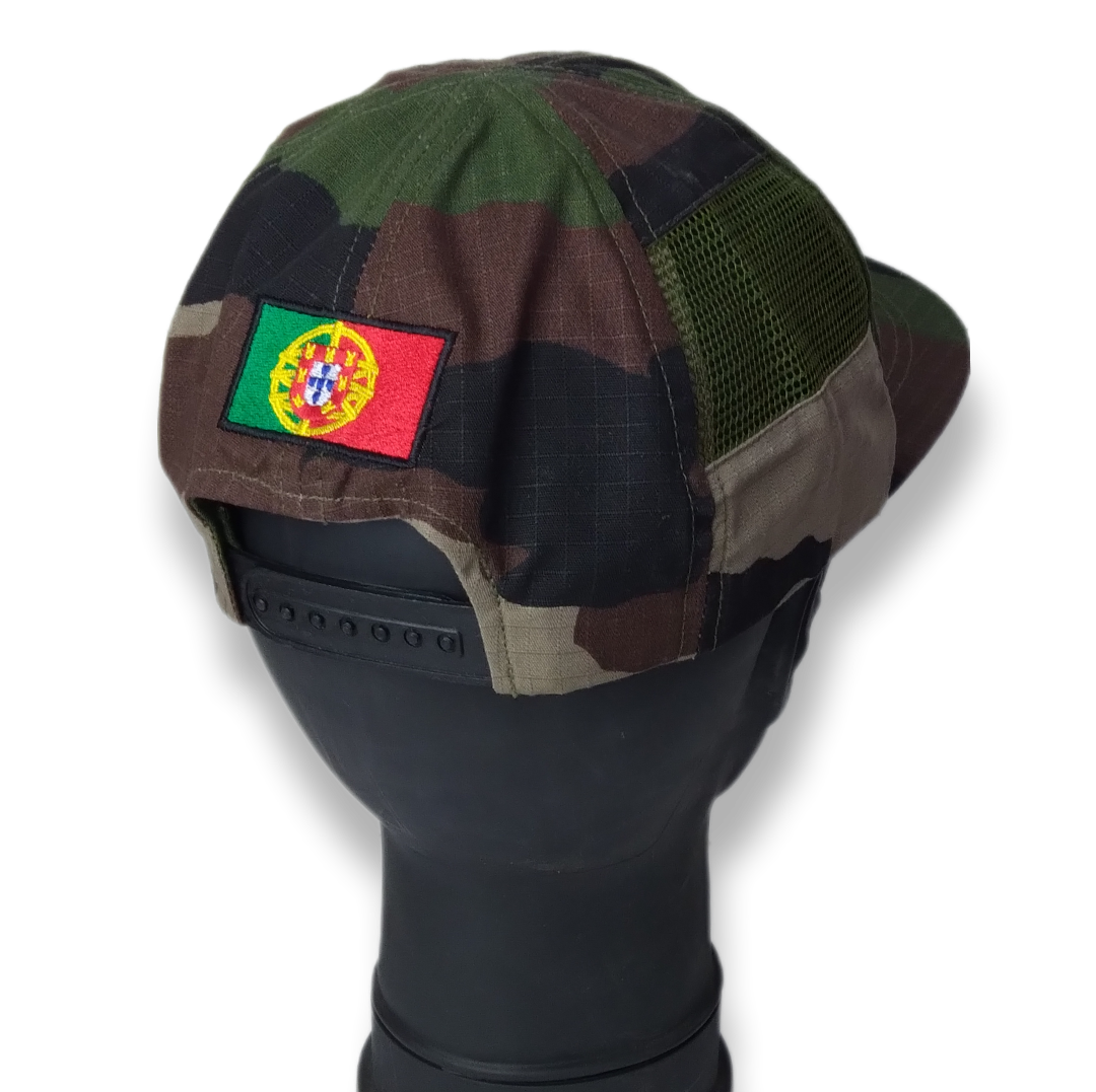 Marine camouflage cap