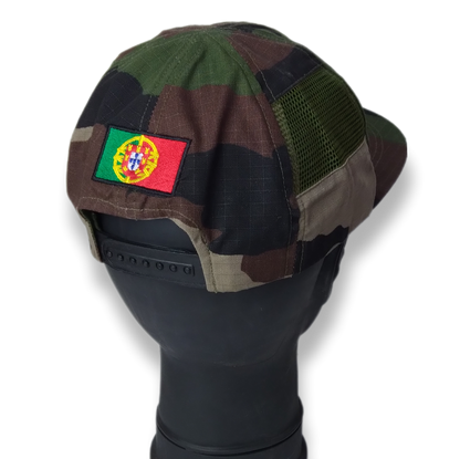 Marine camouflage cap