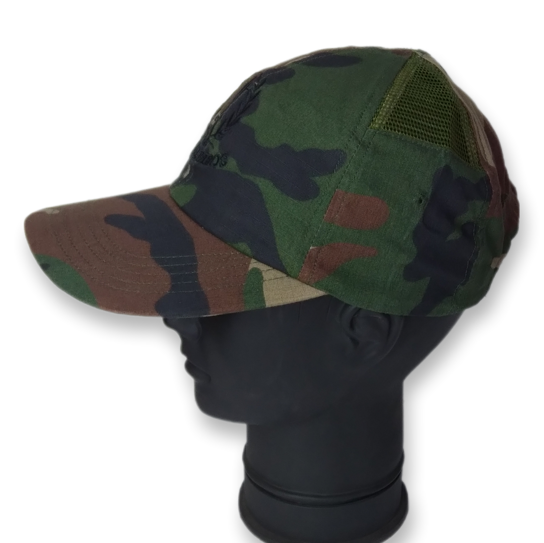 Marine camouflage cap