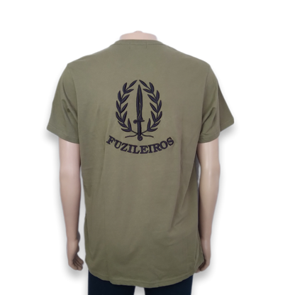 T-shirt Fuzileiro Bordada