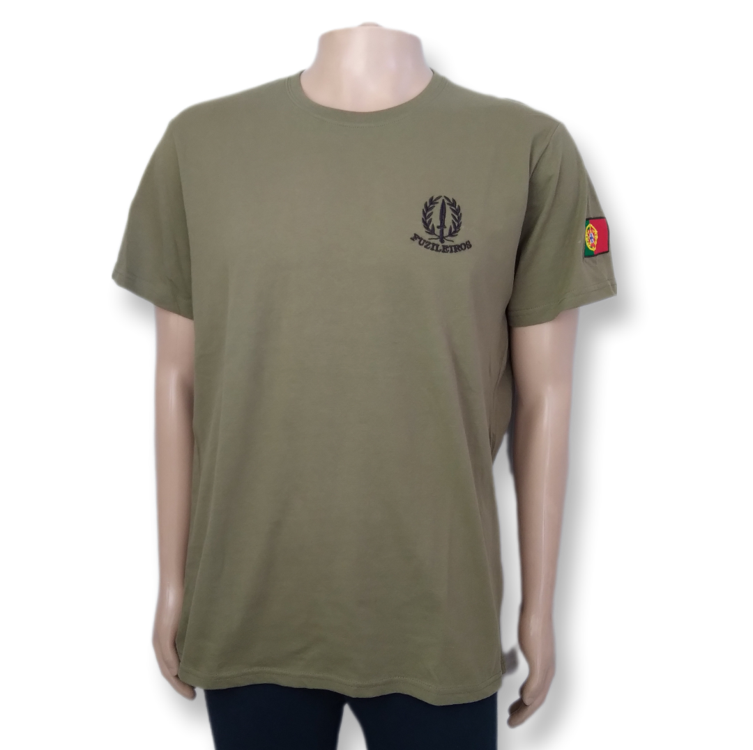 Embroidered Marine T-shirt