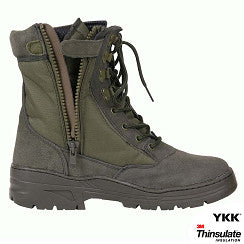 Botas taticas Fostex Sniper Boots verdes - com fecho