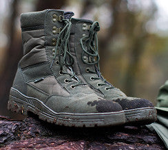 Botas taticas Fostex Sniper Boots verdes - com fecho