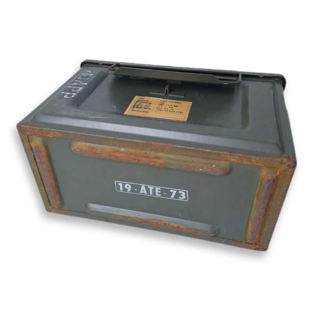 Ammunition box, French