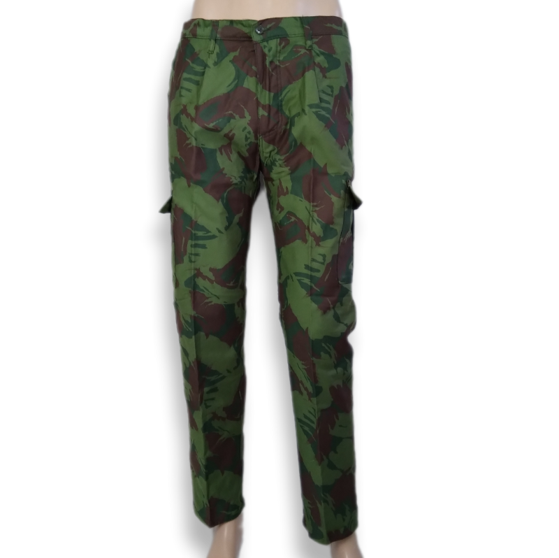 Lined camouflage pants