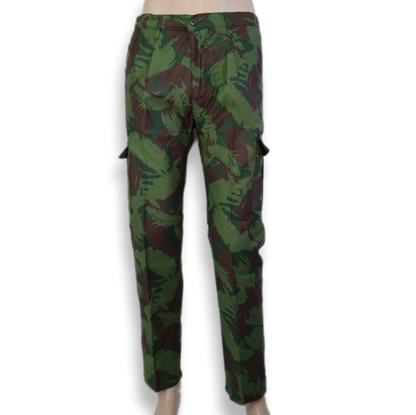 Lined camouflage pants