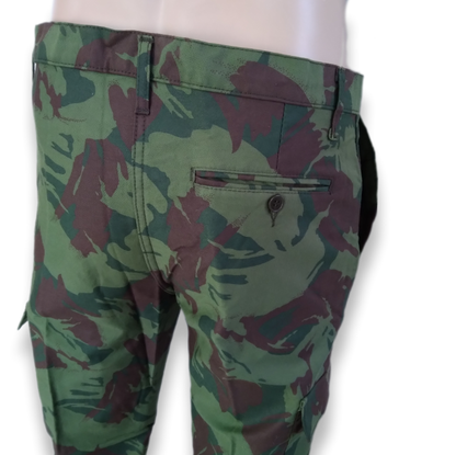 Lined camouflage pants