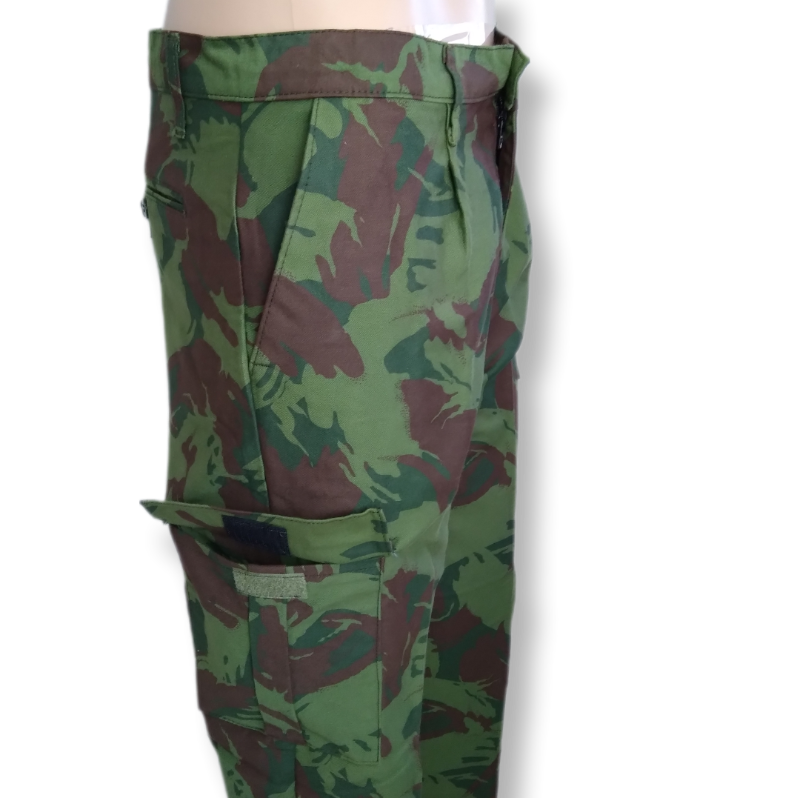 Lined camouflage pants