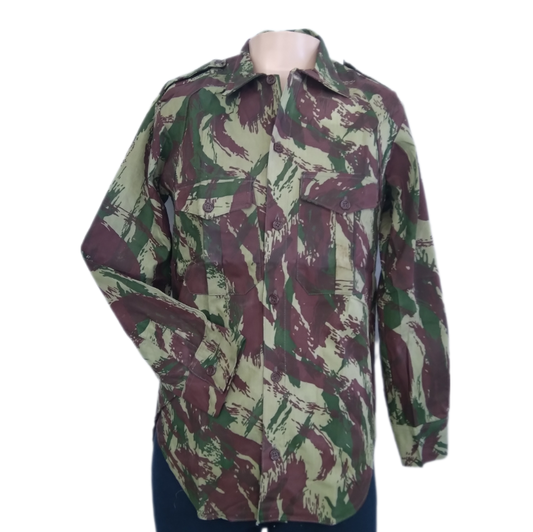 Camouflage shirt used overseas