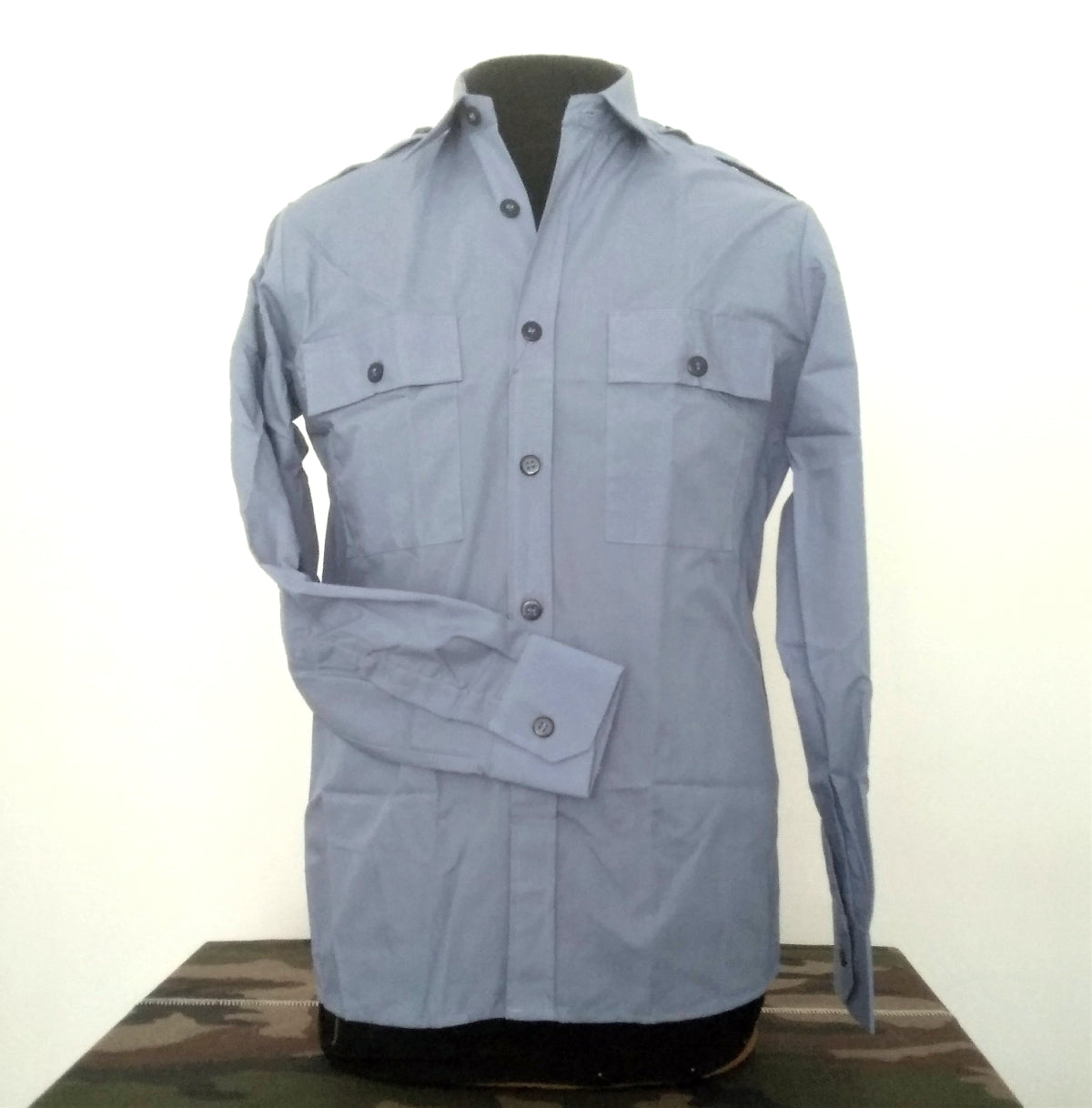 Long Sleeve Internal Service Shirt - Navy