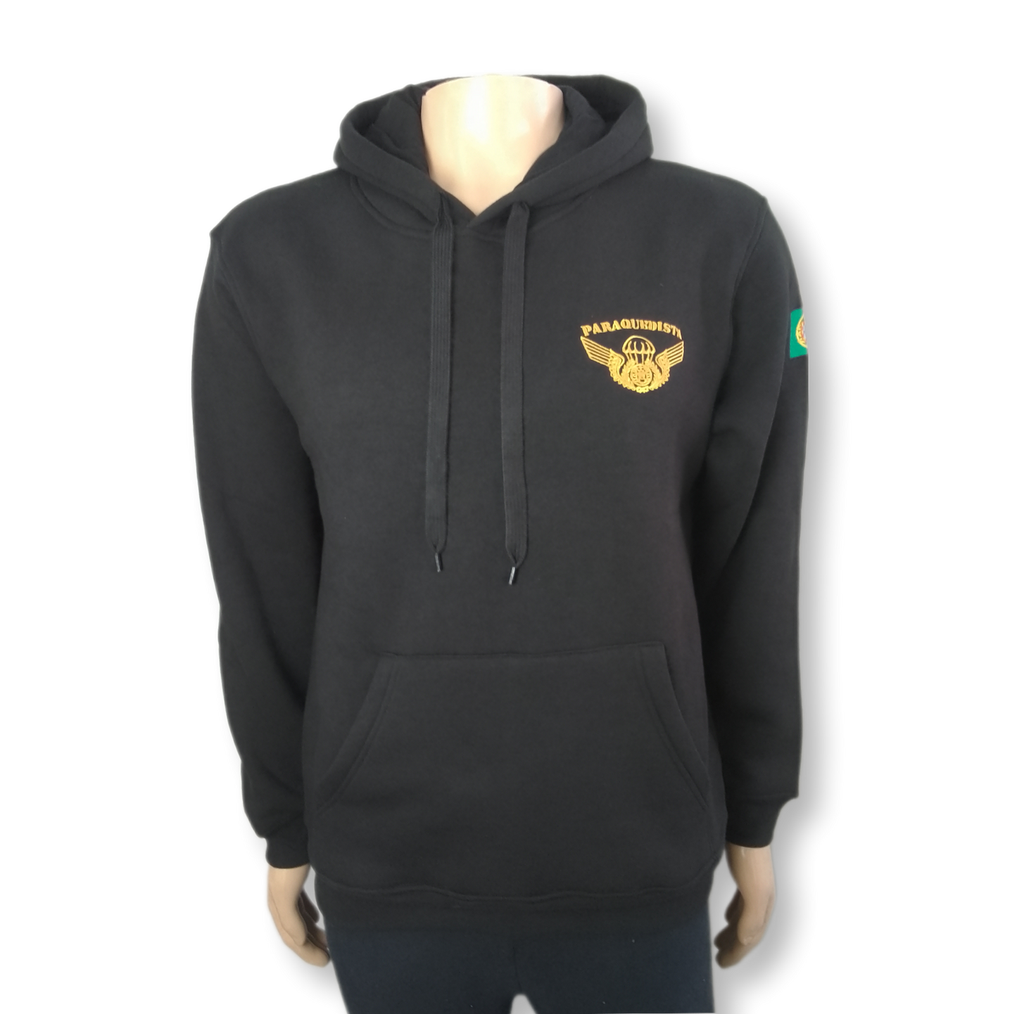 Camisola  / Hoodie com capuz  Paraquedista